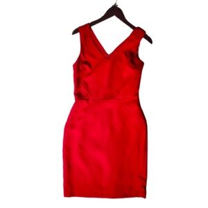 OFFERS WELCOME! BANANA REPUBLIC RED COCKTAIL DRESS SZ 4
